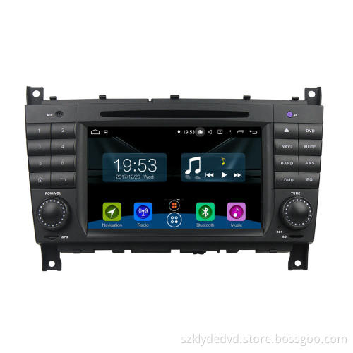 Autoradio gps ANDROID for C-Class W203